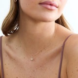 Dainty Diamond Clover Necklace, Giuliana