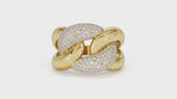 Interlocked Cuban Link Ring, Dulce