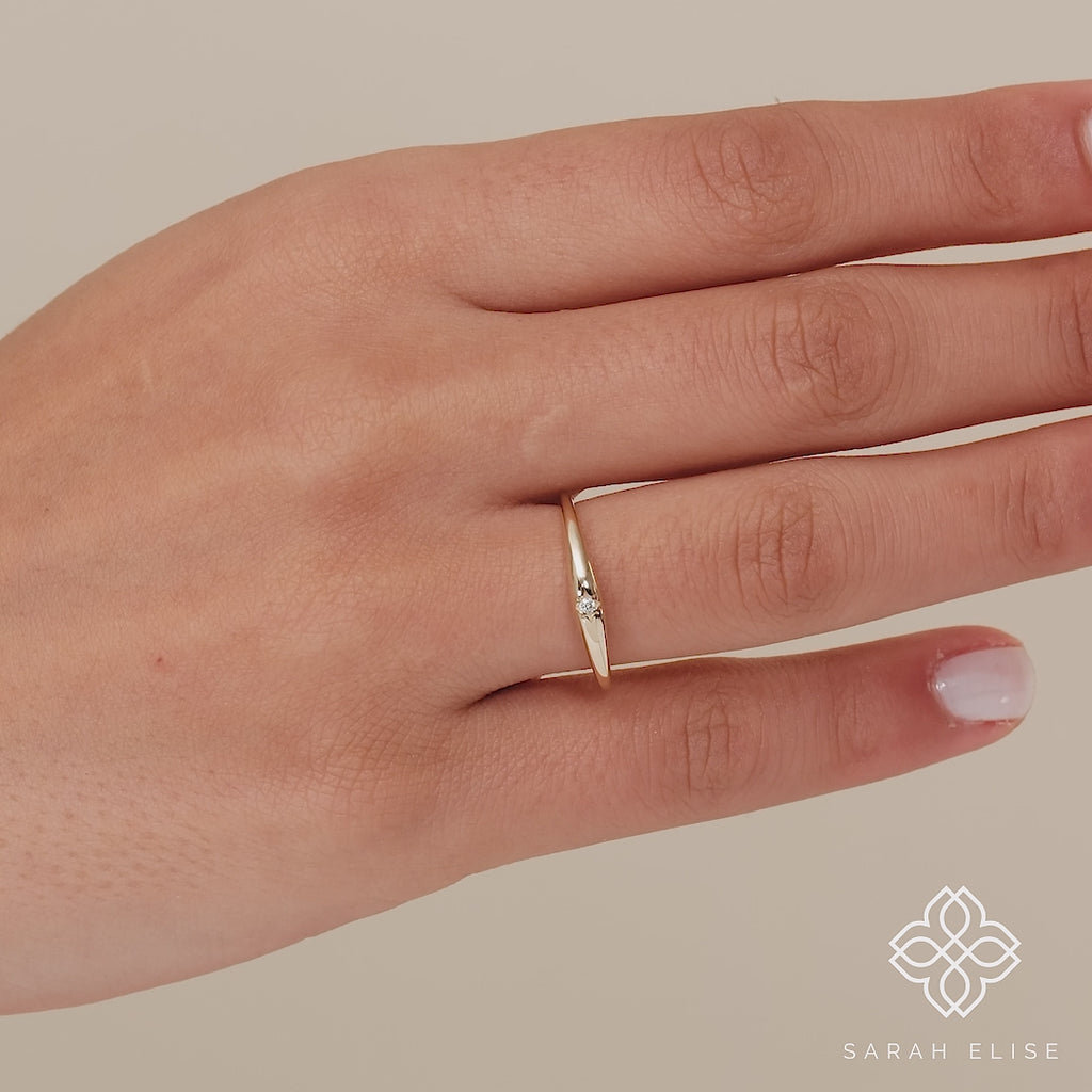 ethically sourced diamond gold jewelry for women