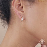 dainty everyday huggie earrings