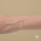 ethically sourced black diamond bracelet for women