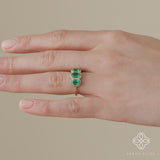ethically sourced may birthstone emerald ring jewelry