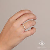 Handmade Solid Gold Diamond Ring