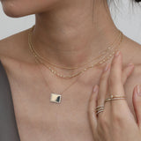 Dainty Gold Cuban Chain