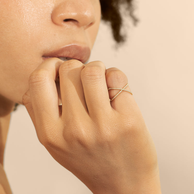 sarah elise jewelry ethically sourced diamond ring