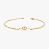 Petite Diamond Lucky Eye Bracelet