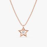 Rose Gold Handmade Celestial Necklace