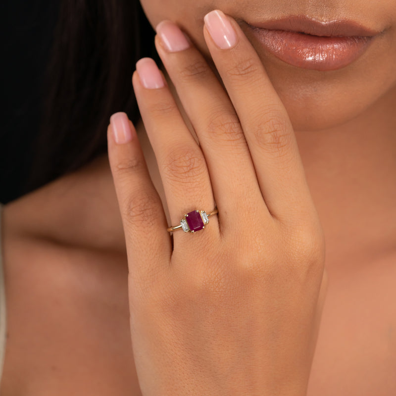 Natural Ruby Ring