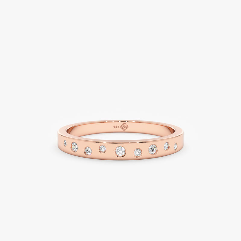 Rose Gold Diamond Ring