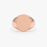 Rose Large Signet Ring