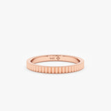 rose gold handmade ring