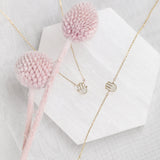 Diamond Hamsa Set - Necklace and Bracelet
