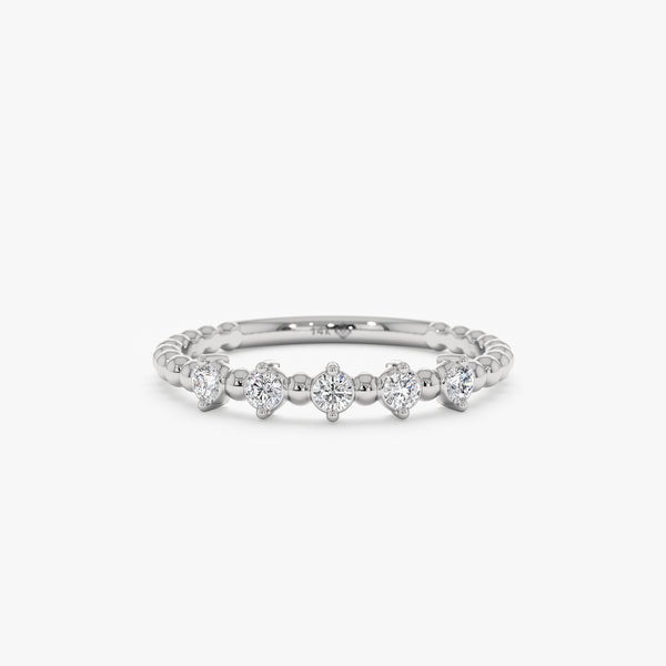 White Gold Diamond Ring