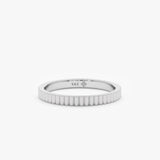 White Gold Stacking Ring