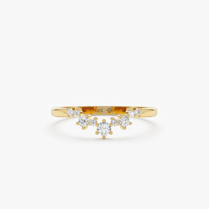 Diamond Nesting Ring