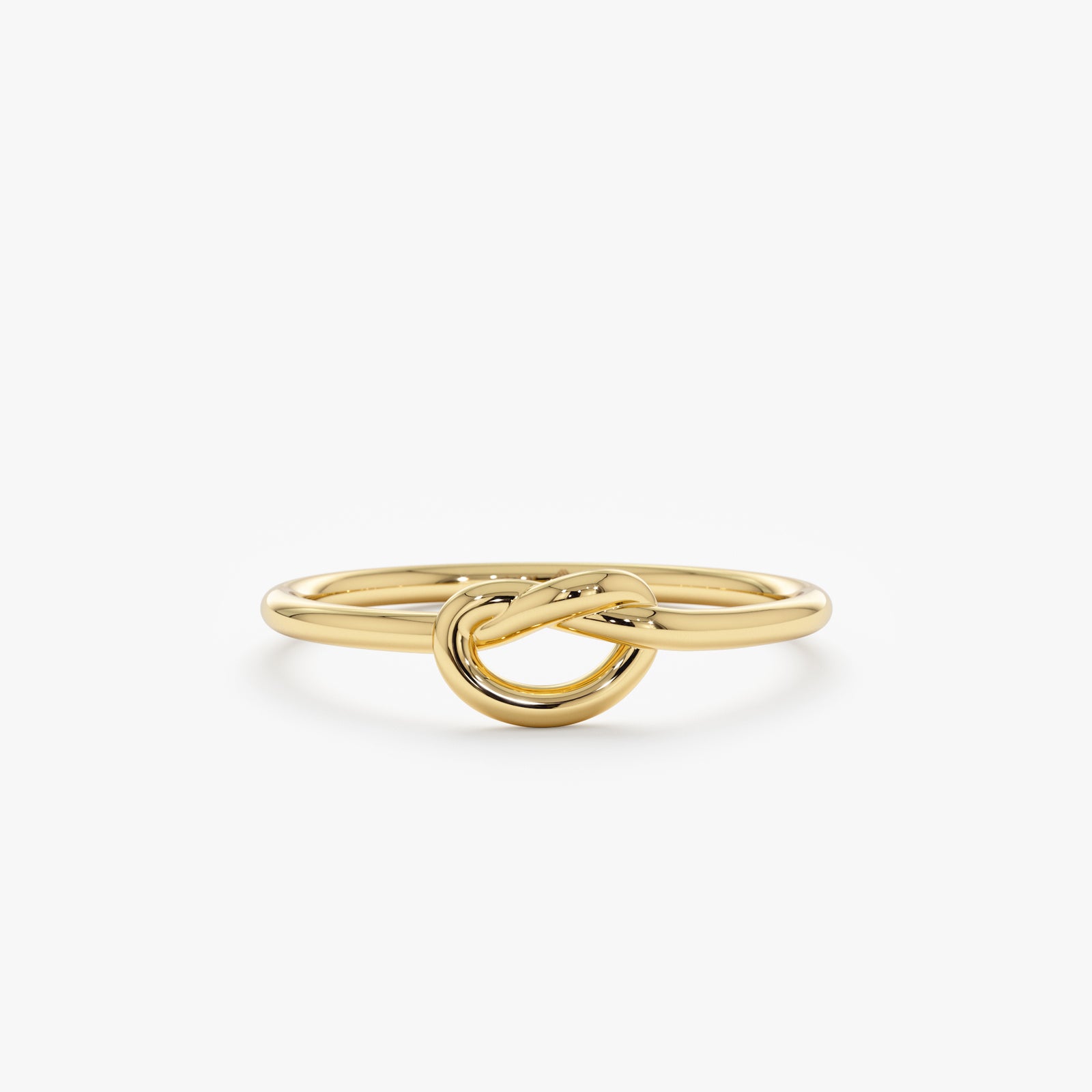 Solid 14k Love Knot shops Wedding or Commitment Ring Set in Yellow, White, or Rose Gold.