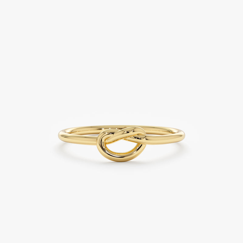 14k Gold Knot Ring