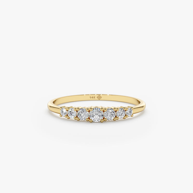 Seven Stone Diamond Ring