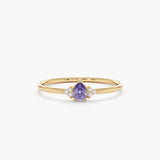 Handmade Simplistic Tanzanite Ring