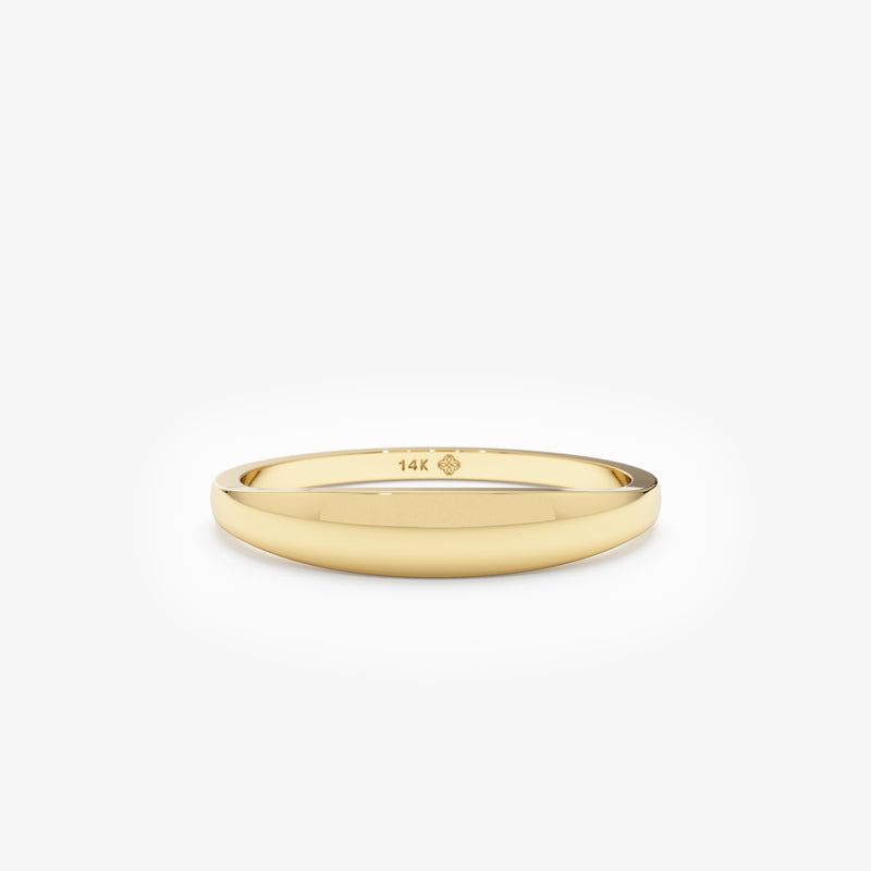 Narrow Signet Ring