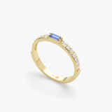 december birthstone tanzanite band