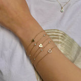 sarah elise natural diamond bracelet stack