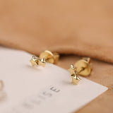 Handmade Gold Multi Star Earrings